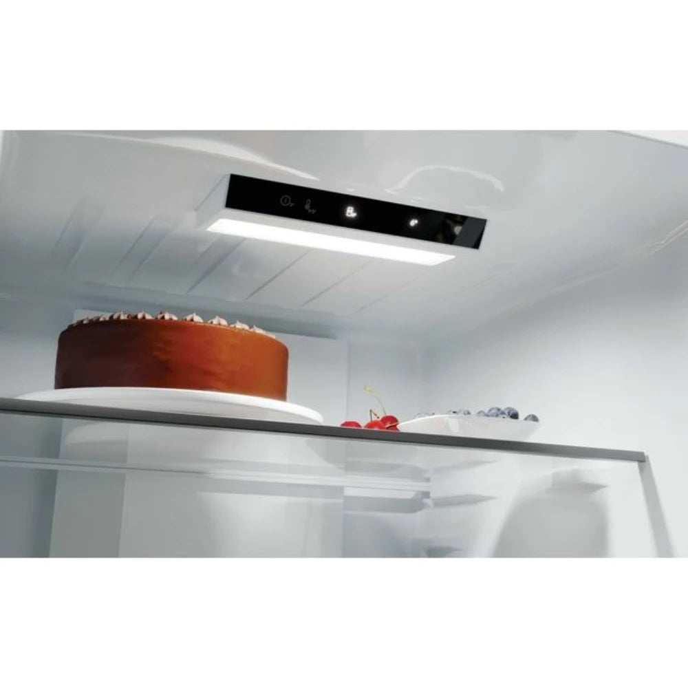 Hoover H-Combi 185cm 60/40 Frost Free Fridge Freezer - Black | HONCQ2T618EBK