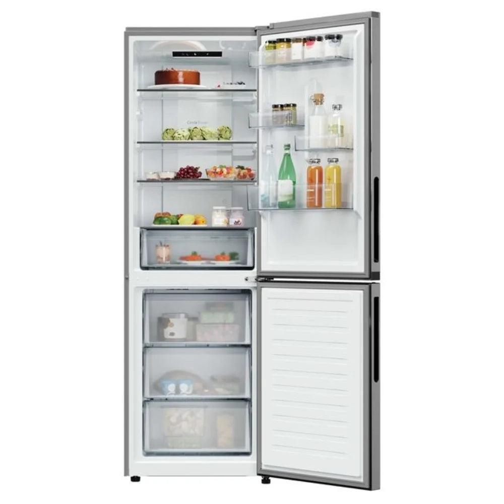 Hoover H-COMBI 185cm 60/40 Frost Free Fridge Freezer - Inox | HONCQ2T618EXK