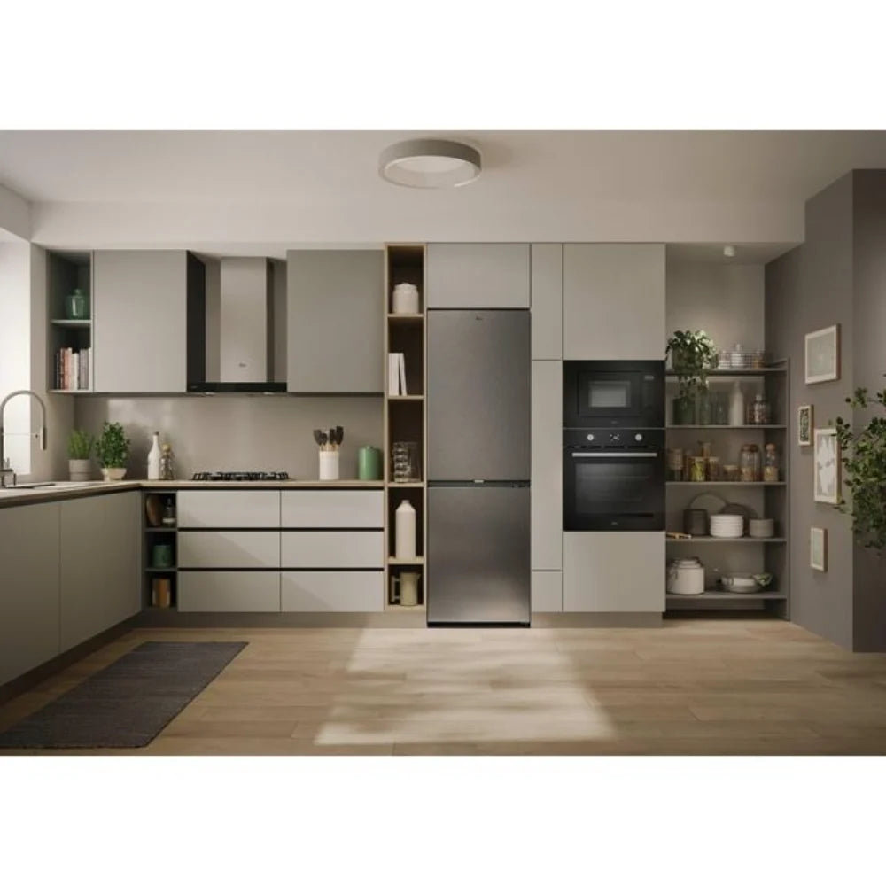 Hoover H-COMBI 185cm 60/40 Frost Free Fridge Freezer - Inox | HONCQ2T618EXK