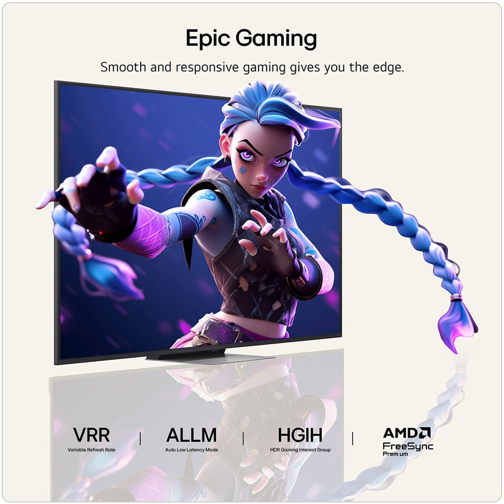 LG QNED86 65 Inch Mini LED Evo AI 4K Ultra HD Smart TV (2026)