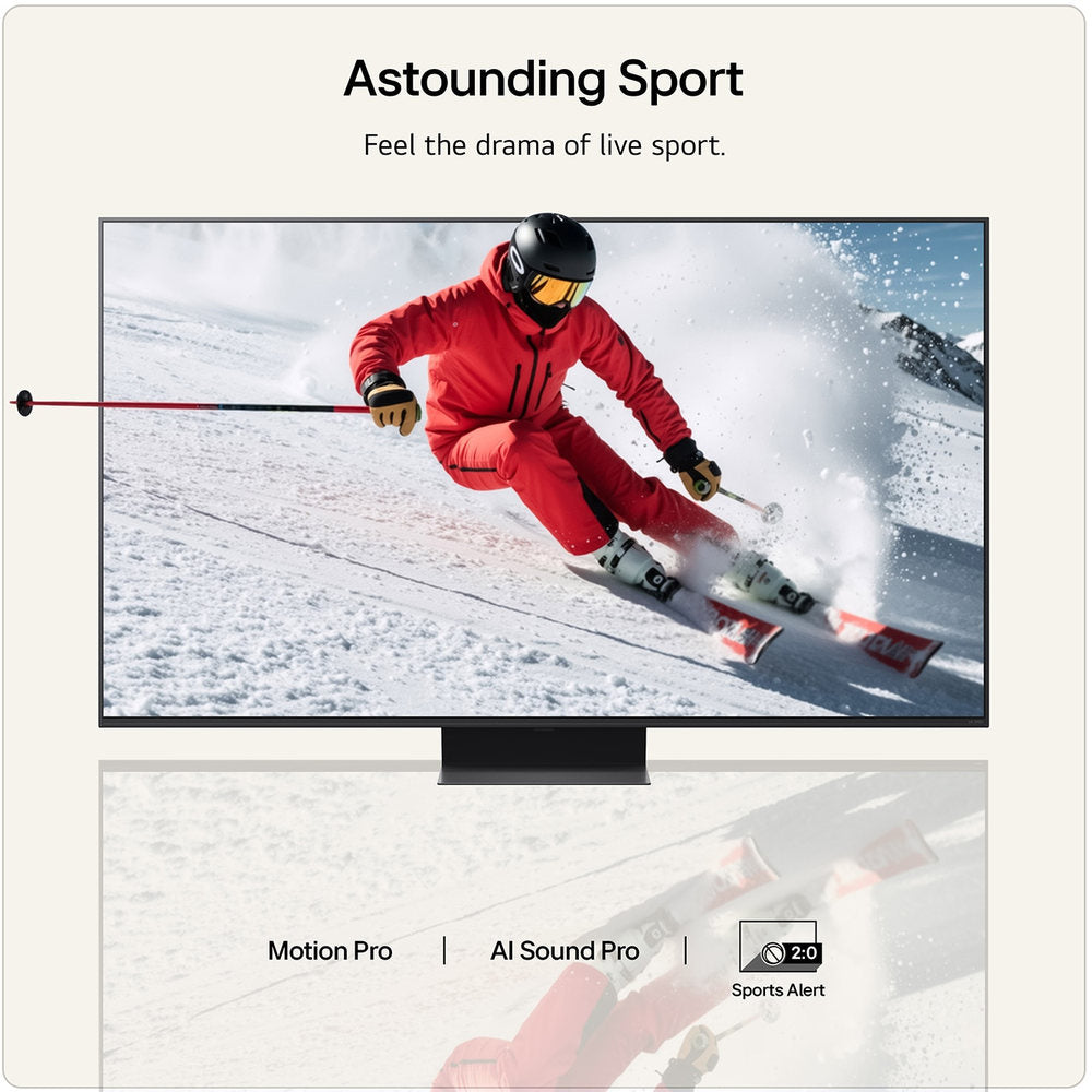 LG QNED86 65 Inch Mini LED Evo AI 4K Ultra HD Smart TV (2026)
