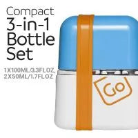 Go Travel Compact Travel Bottle set 3 in 1 | 664.101