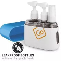 Go Travel Compact Travel Bottle set 3 in 1 | 664.101