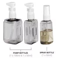 Go Travel Compact Travel Bottle set 3 in 1 | 664.101