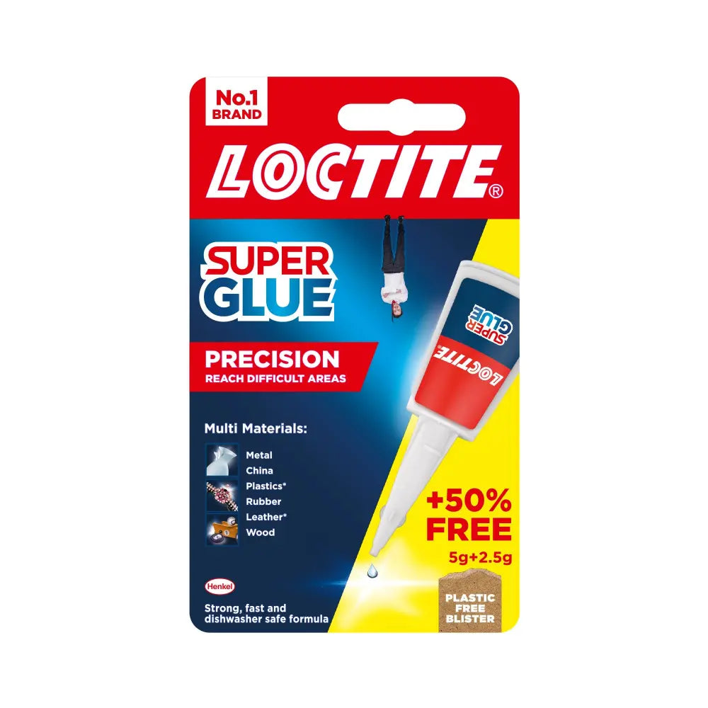 Loctite Super Glue Precision 5g bottle + 50% Extra Free