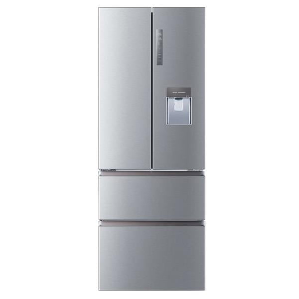 Haier 190cm Multi Door Fridge Freezer - Platinum Inox