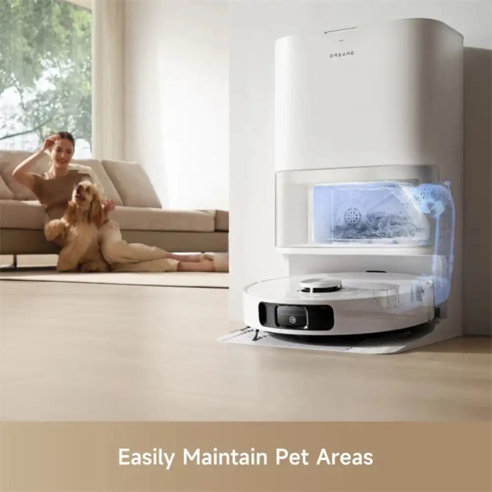 Dreame L10s Ultra Gen2 Robot Vacuum Robotic Vac and Mop - White | RLL32SE