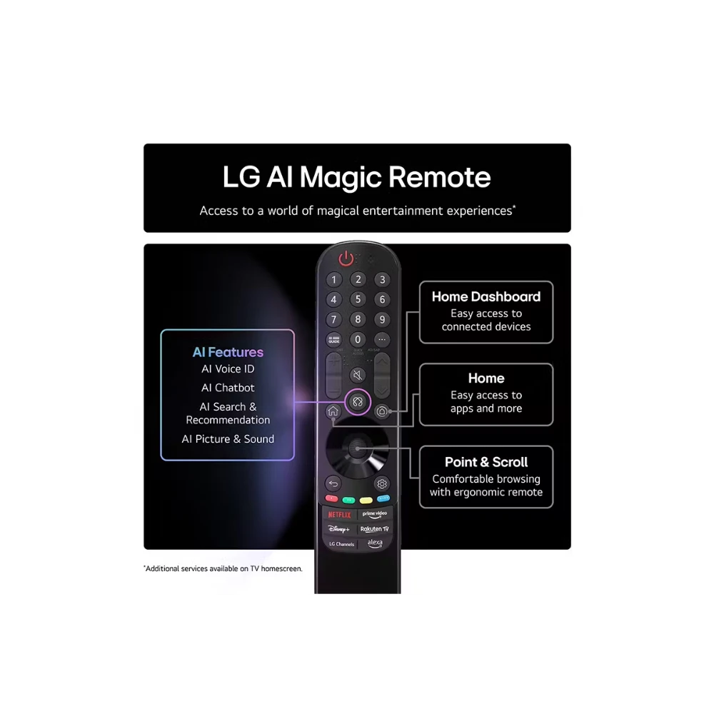 LG 55 Inch G5 OLED 4K Smart TV | OLED55G54LW.AEK