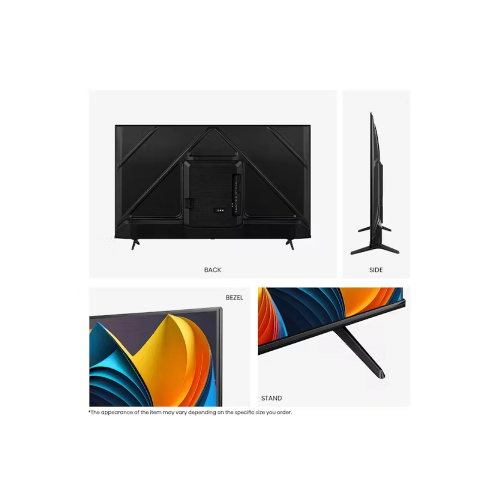 Hisense E7N Pro 55 Inch 4K Smart TV - Black and Dark Grey | 55E71NQPRO