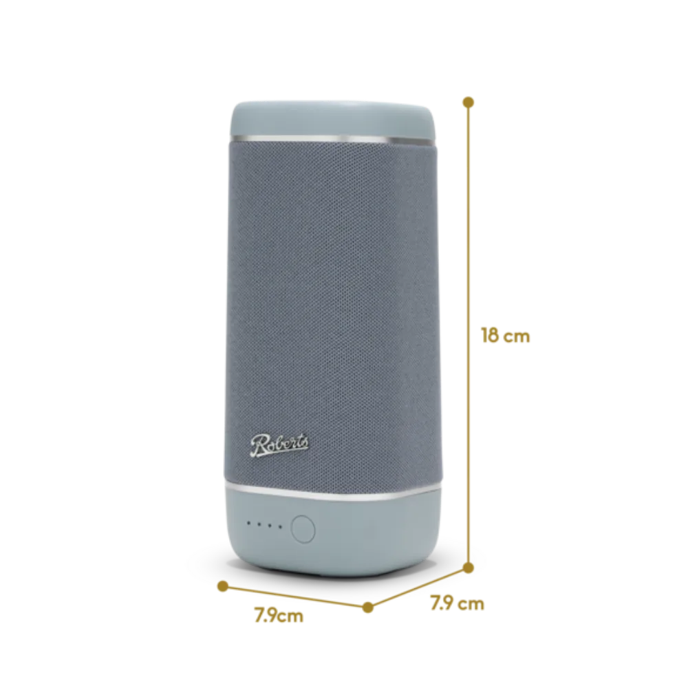 Roberts Reunion Bluetooth Wireless Speaker IPX7 Waterproof - Duck Egg | REUNIONDE
