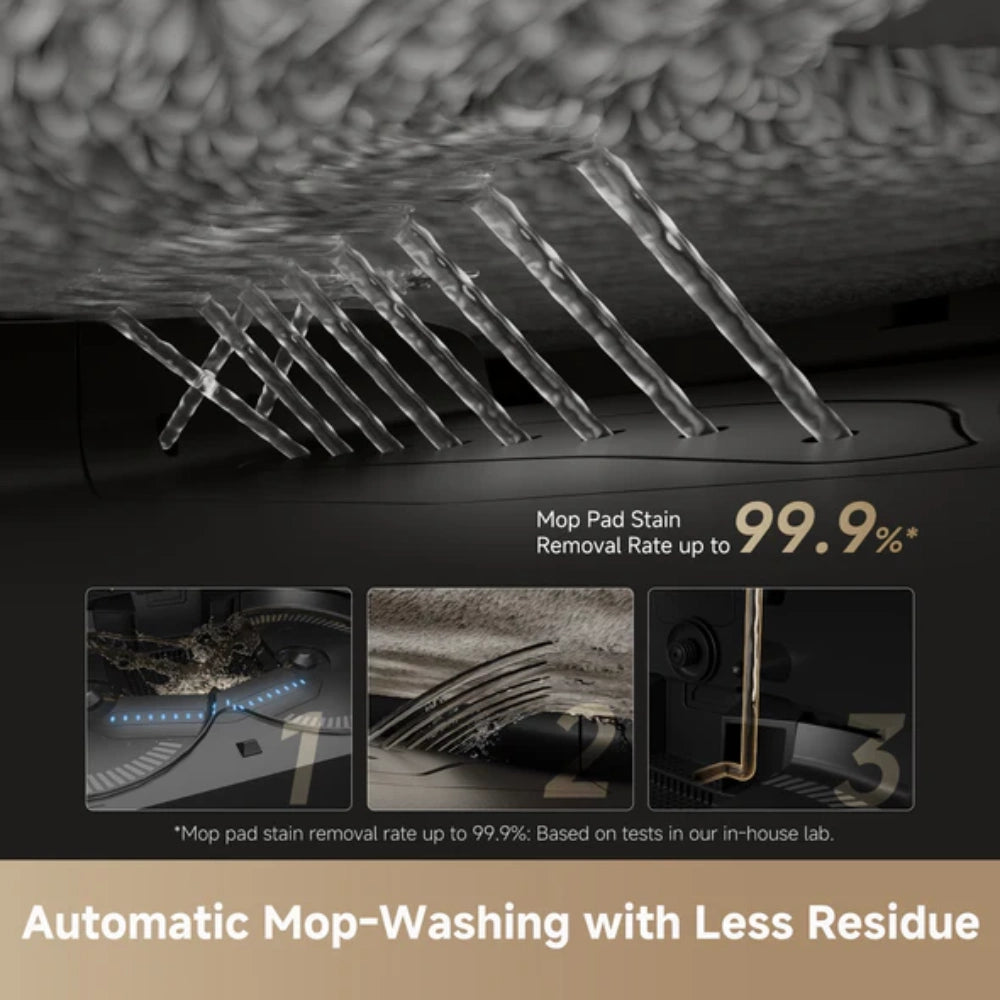 Dreame X50 Ultra Robot Vac Vacuum Cleaner - White | RLX85CE-4