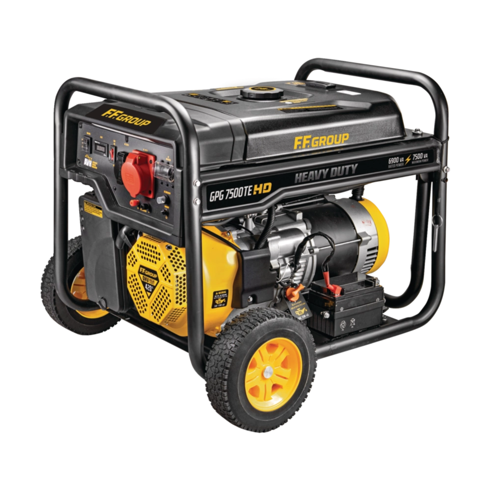 FF Group Petrol Generator 7.5KVA 420cc Electric Start GPG 7500TE 3 Phase | FF47525