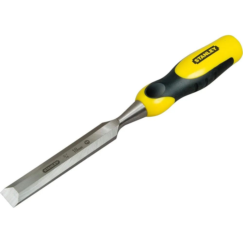 Stanley DYNAGRIP Chisel with Strike Cap Set 5 Piece with Oil Stone | STA516421