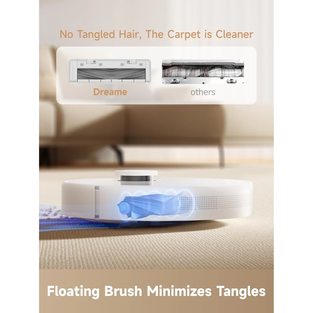 Dreame D10 Plus Gen 2 Robot Vacuum Robotic Vac - White | RLD32GD