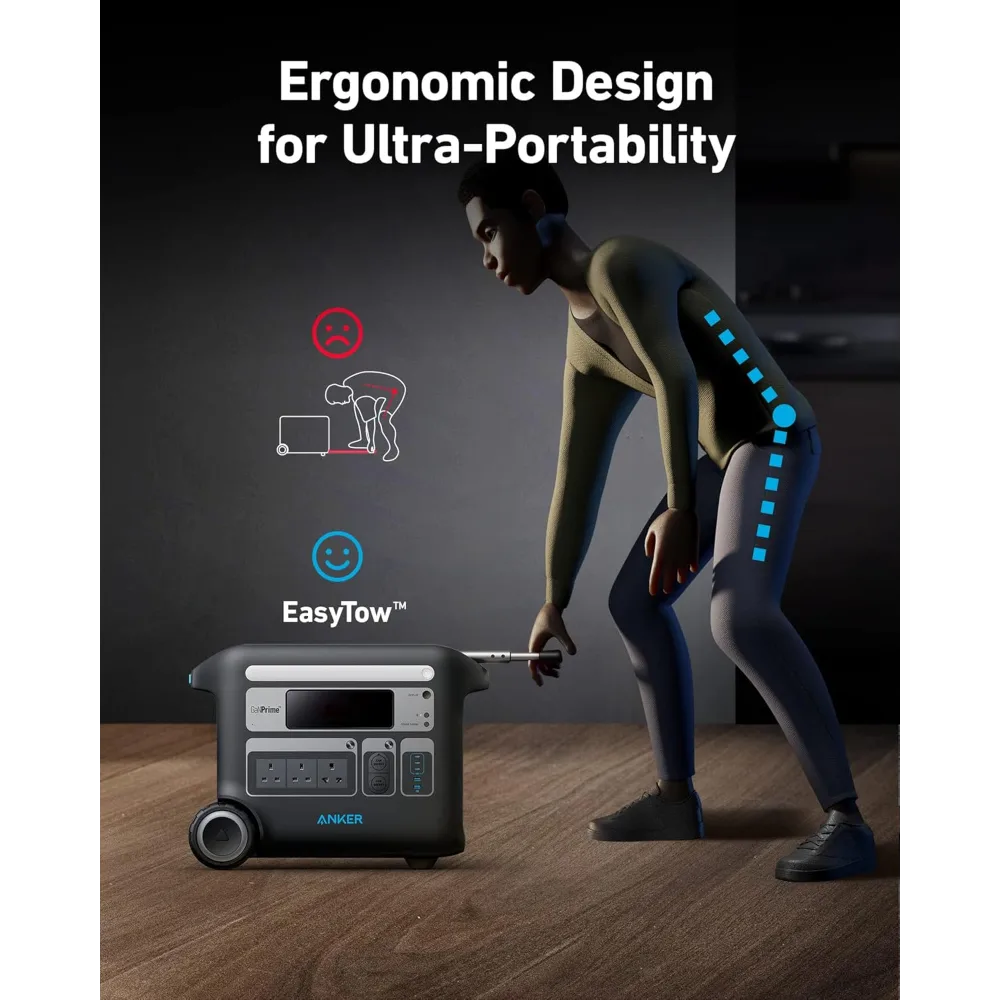 Anker SOLIX F2000 Power Station 767 2048Wh 2400W Powerbank | A1780211