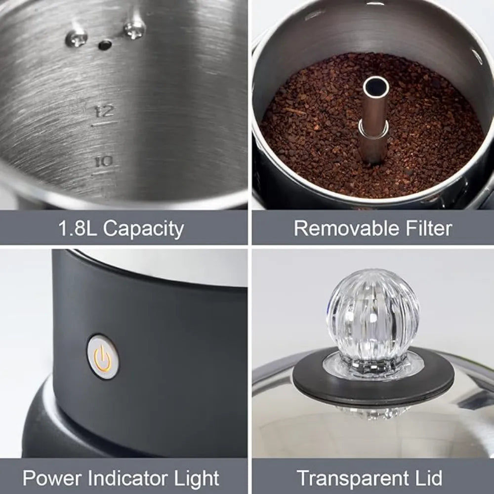 Quest 1.8 Litre Electric Coffee Percolator | 35200