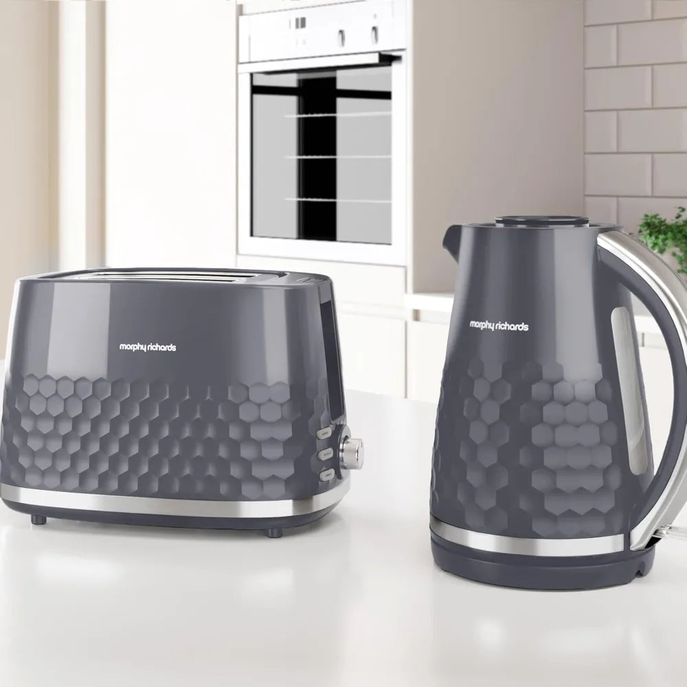 Morphy Richards Hive Electric Jug Kettle 1.5 Litre - Grey | 108273