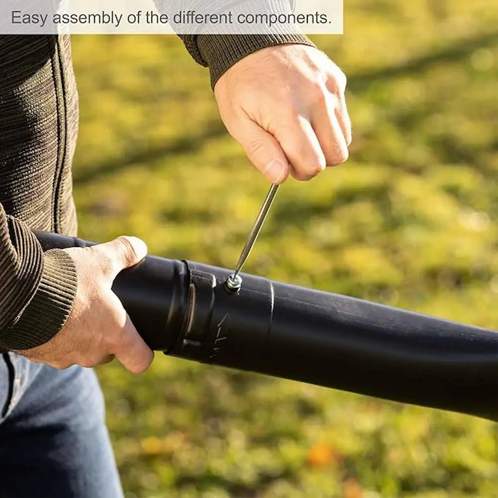 Scheppach Petrol Back Pack Leaf Blower 51.7cc 1.9hp Engine | LB5200BP