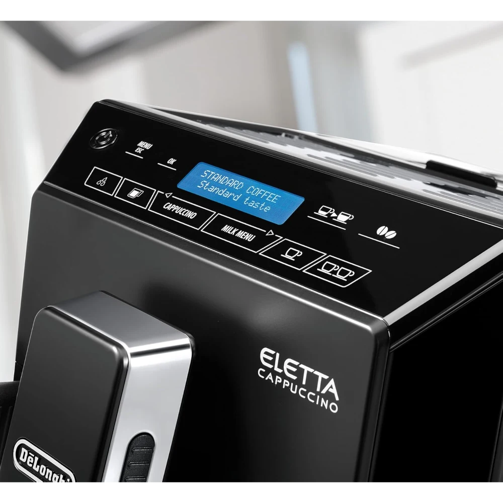 DeLonghi Eletta Cappuccino Automatic Bean to Cup Coffee Machine with Auto Milk | ECAM44.660.B
