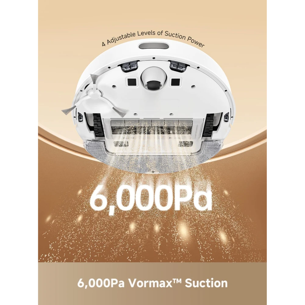 Dreame D10 Plus Gen 2 Robot Vacuum Robotic Vac - White | RLD32GD