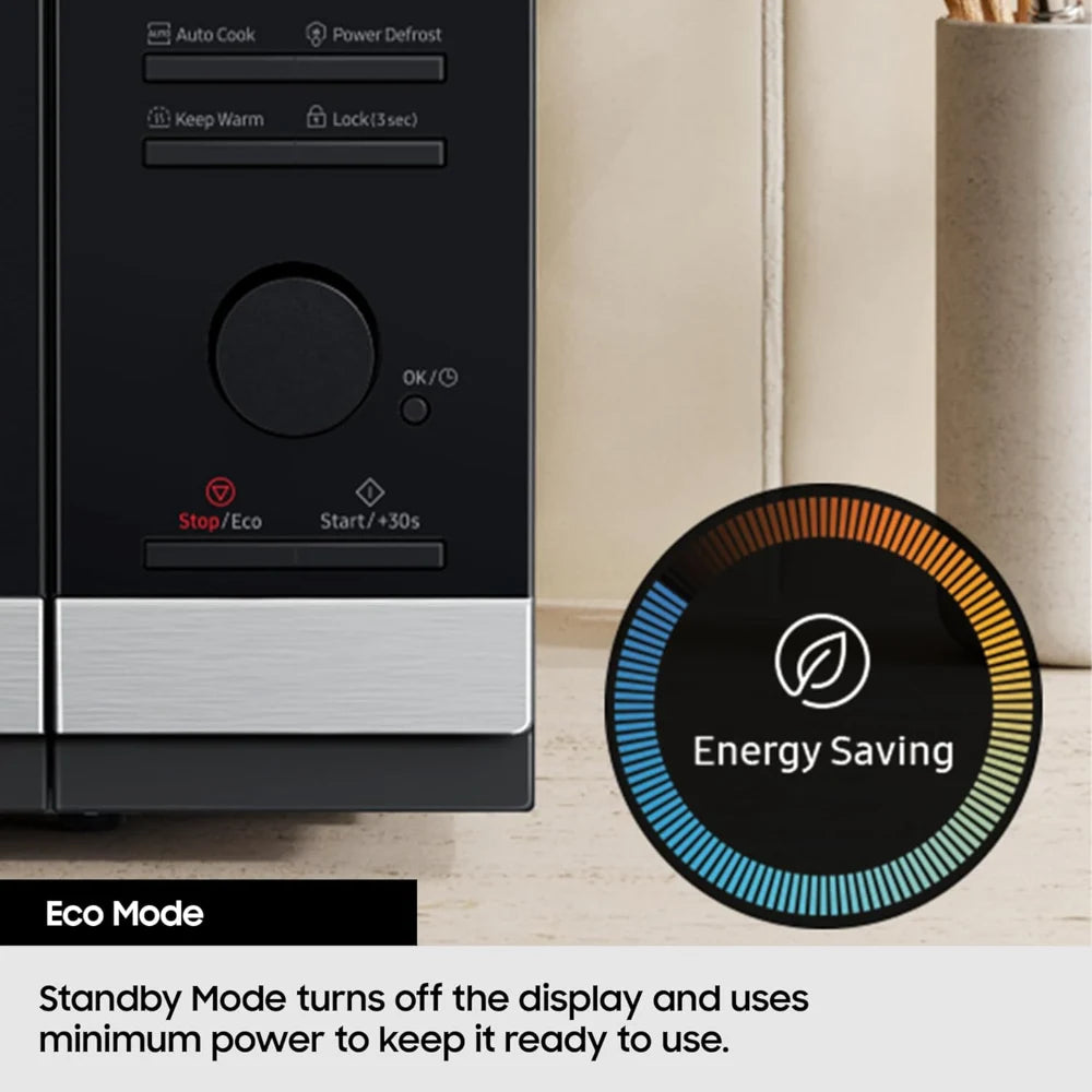 Samsung 23 Litre Freestanding Microwave - Silver | MS23K3523AS/EU