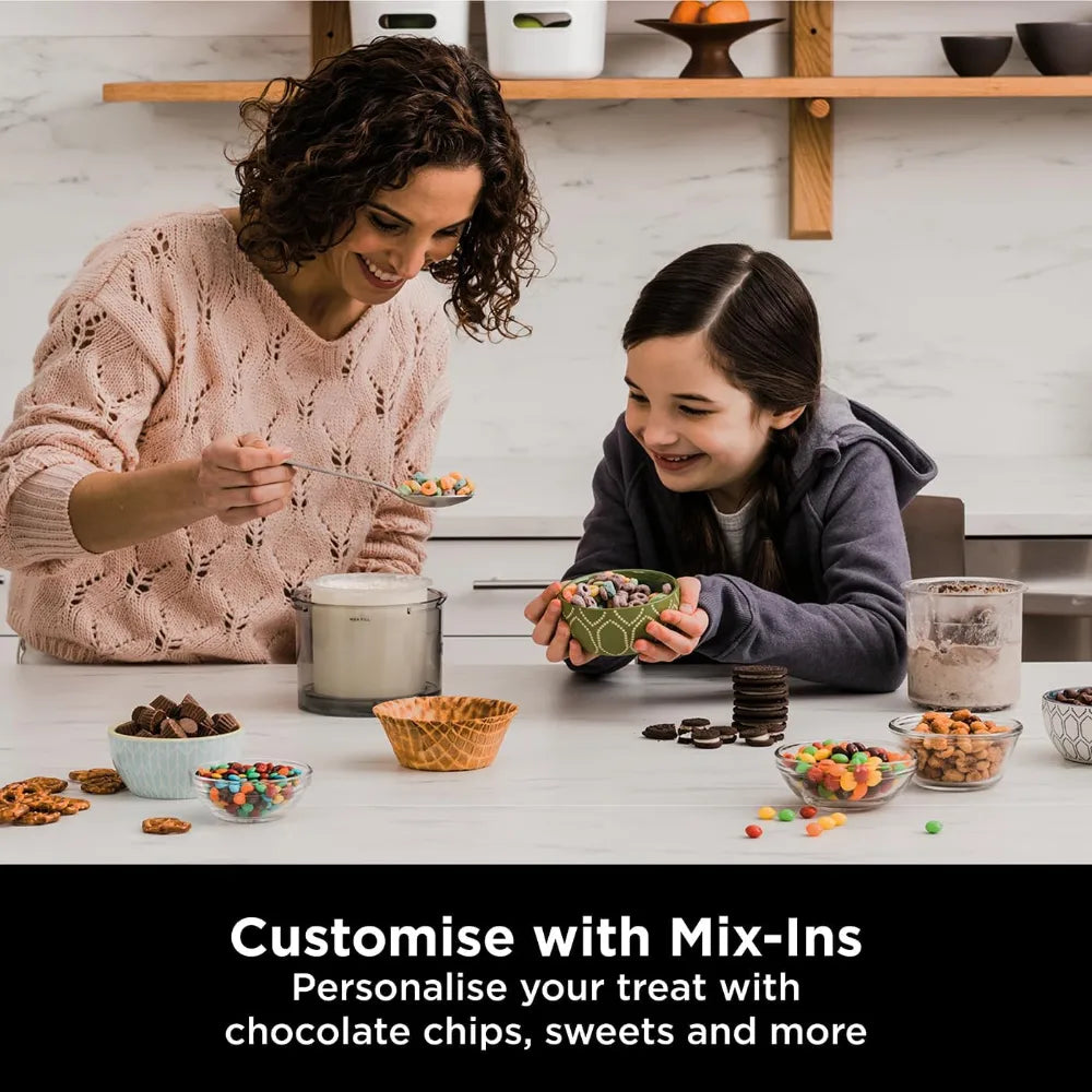 Ninja Creami Ice Cream & Frozen Dessert Maker - Black & Silver | NC300UK