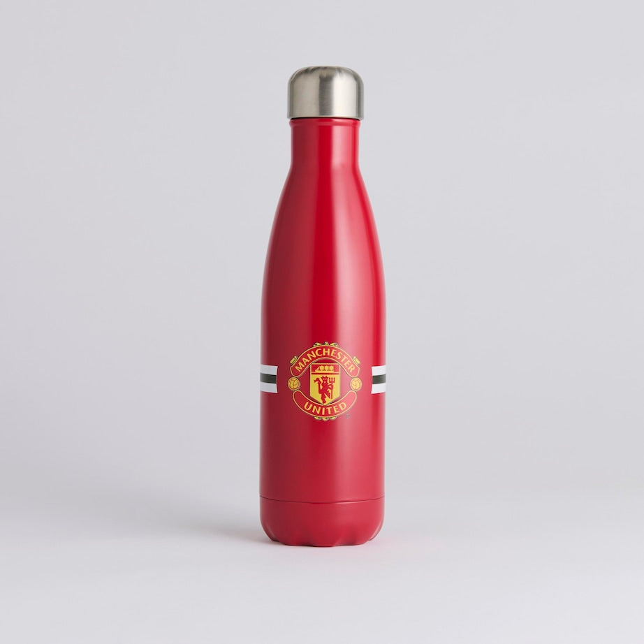 Team Merchandise Core Stripe Chill Bottle - Man Utd | WBECRSTPMNU