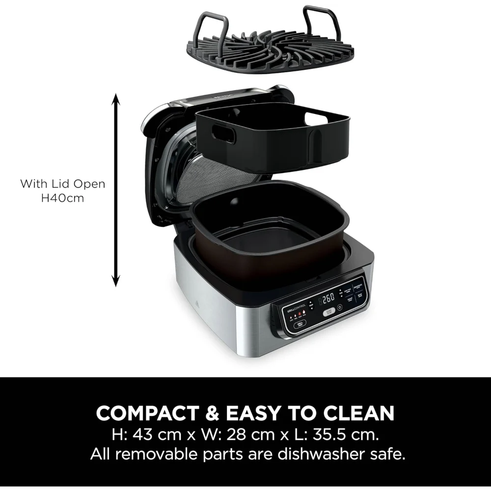 Ninja Health Grill & Air Fryer - Black | AG301UK