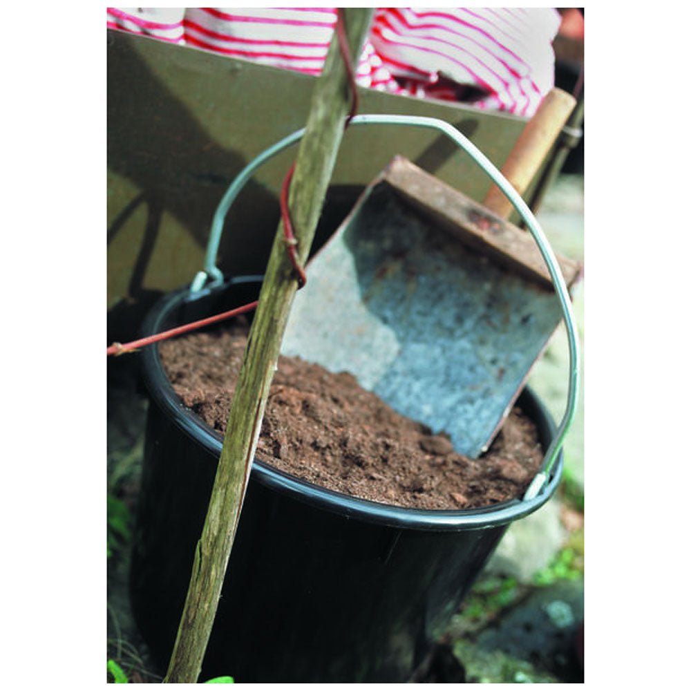Black Industrial Muck Bucket 20 Litre | 0408-38