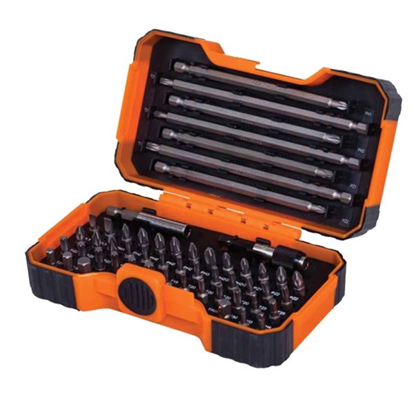 Bahco 59/S54BC-IP Screwdriver Bit Set, 54 Piece | XMS26BITS54
