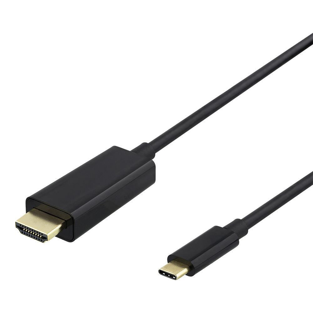 Deltaco HDMI 4K UHD Cable Gold Plated 1 Metre | HDMI1010R