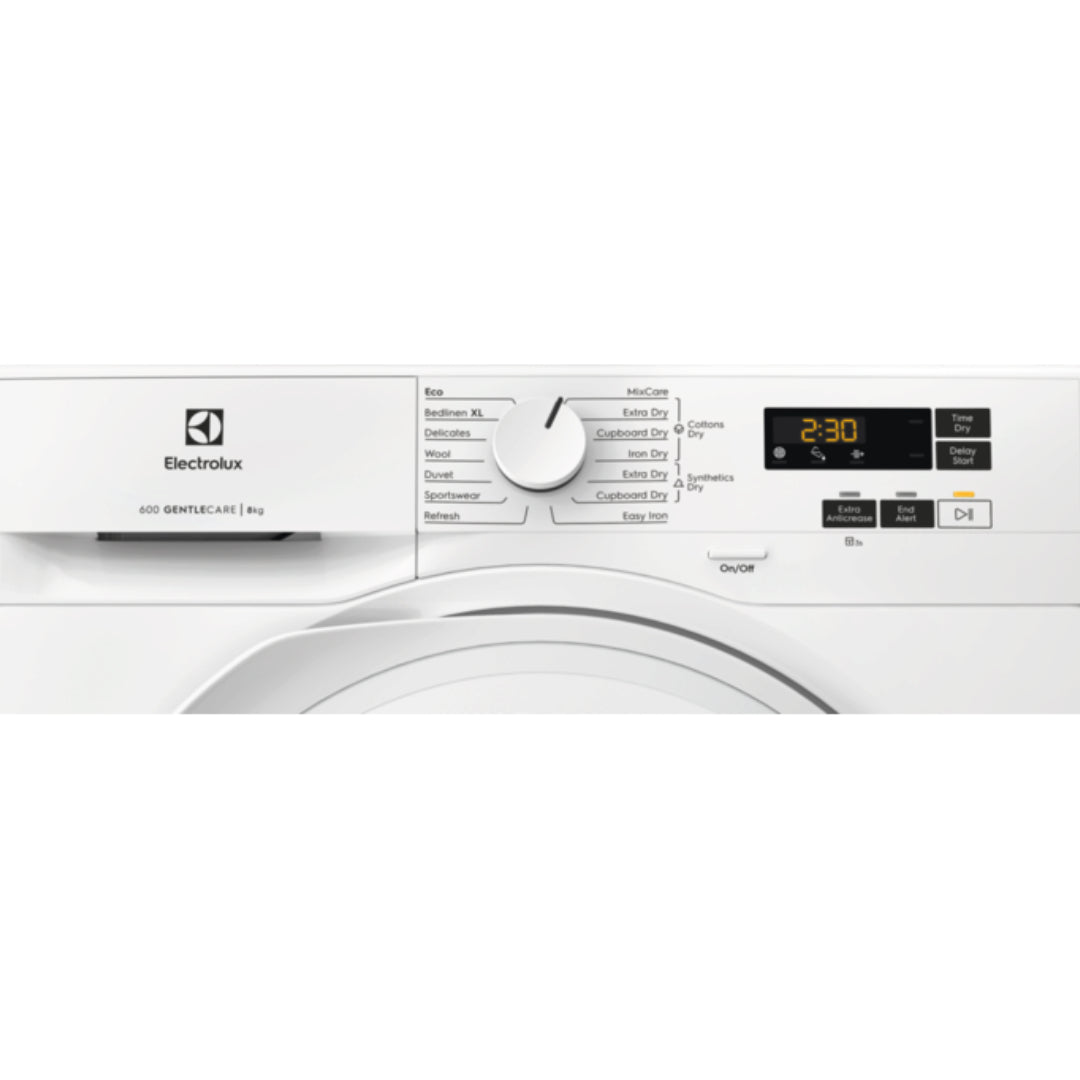 Electrolux 8kg Heat Pump Dryer - White | EDHI618WD