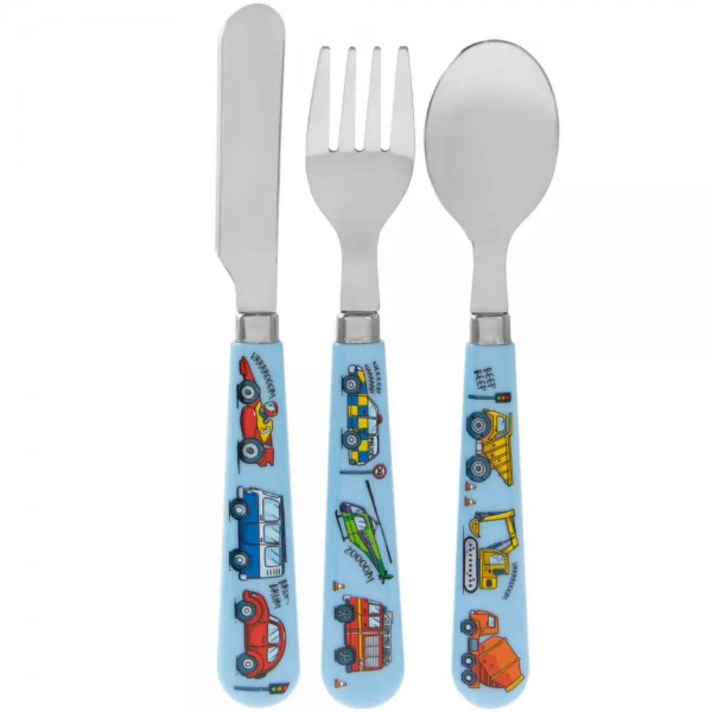 Lesser and Pavey Vehicles Cutlery Set Little Stars Range | PG2482