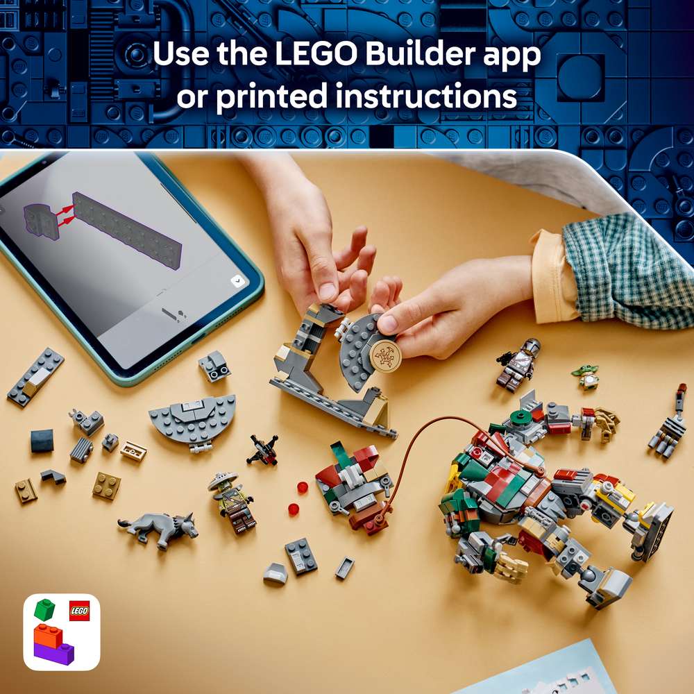 LEGO Star Wars™ Hutt Palace Sentry Droid Showdown 75451 - captioned product view. 415 pieces. Ages 9+.