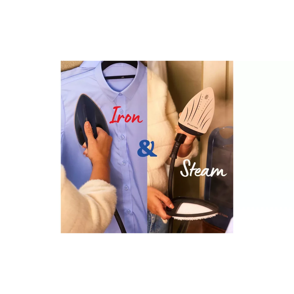Russell Hobbs Steam Genie Maestro 2 in 1 Handheld Garment Steamer | 27600