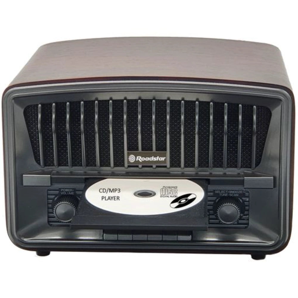 Roadstar Portable CD Retro Radio DAB & FM with Bluetooth