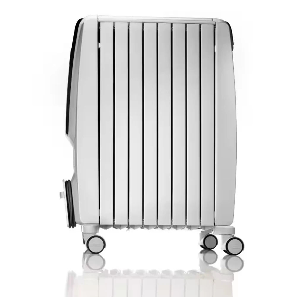 Delonghi Dragon 4 2kw Oil Filled Radiator with Mechancial Timer - White | TRD40820T