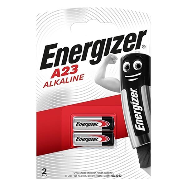 Energizer Alkaline Battery A23 / E23A 12v Pack of 2
