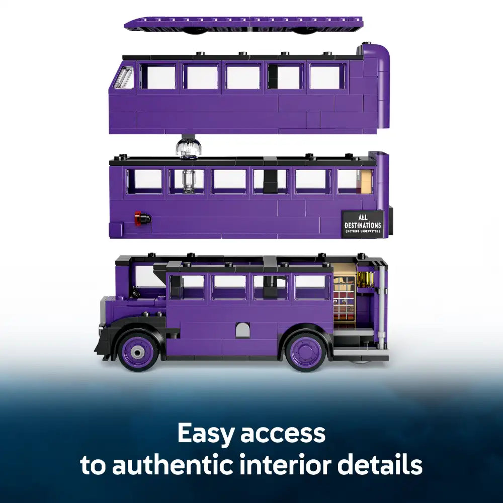 Lego Harry Potter Knight Bus Adventure Set - Purple | 76446