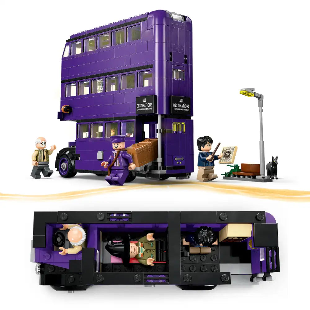 Lego Harry Potter Knight Bus Adventure Set - Purple | 76446