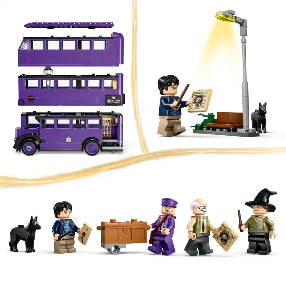 Lego Harry Potter Knight Bus Adventure Set - Purple | 76446