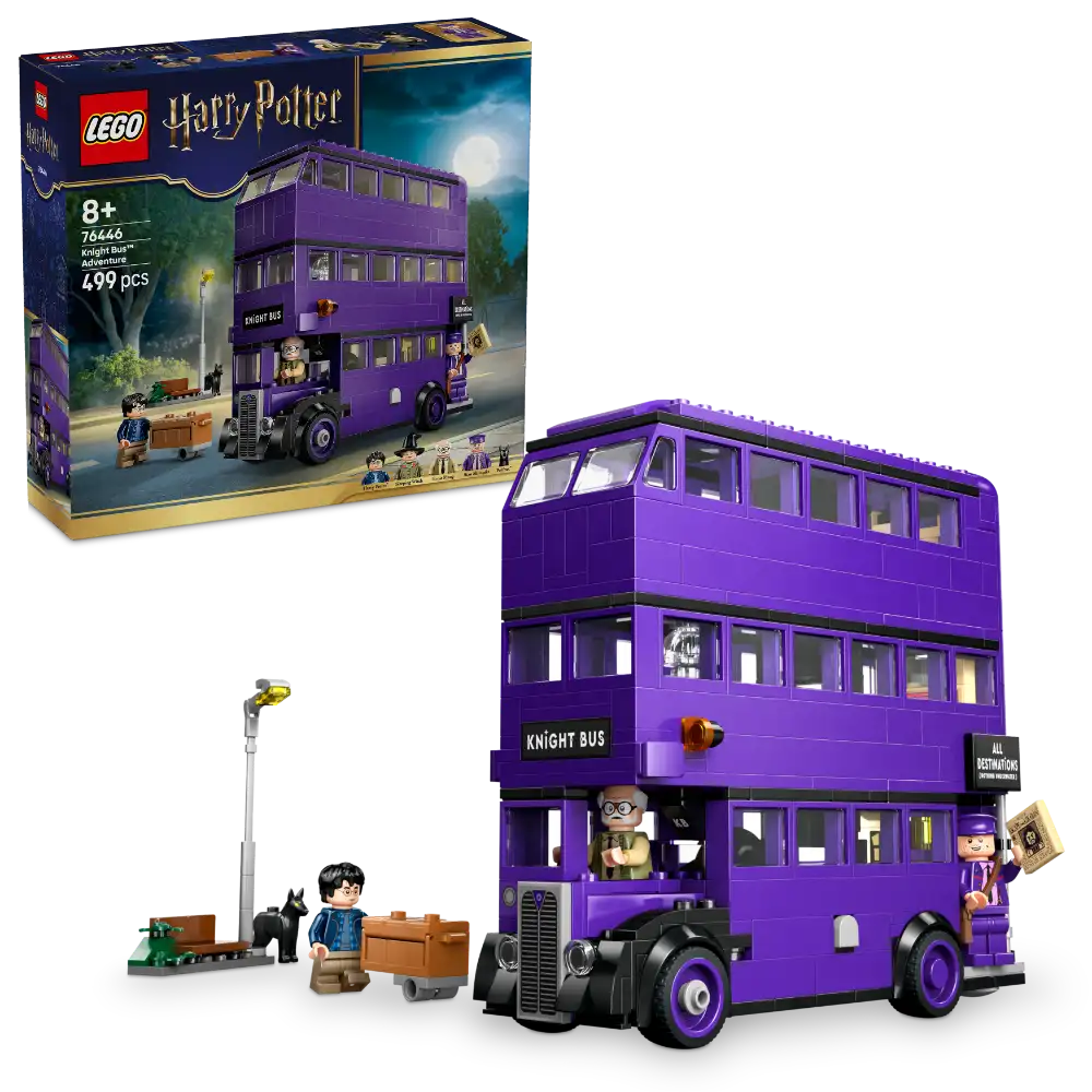 Lego Harry Potter Knight Bus Adventure Set - Purple | 76446