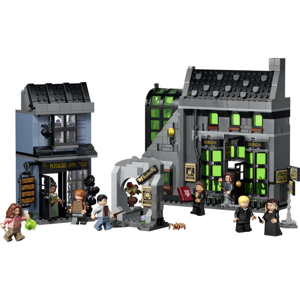 Lego Harry Potter Knockturn Alley Wizarding Shops | 76471