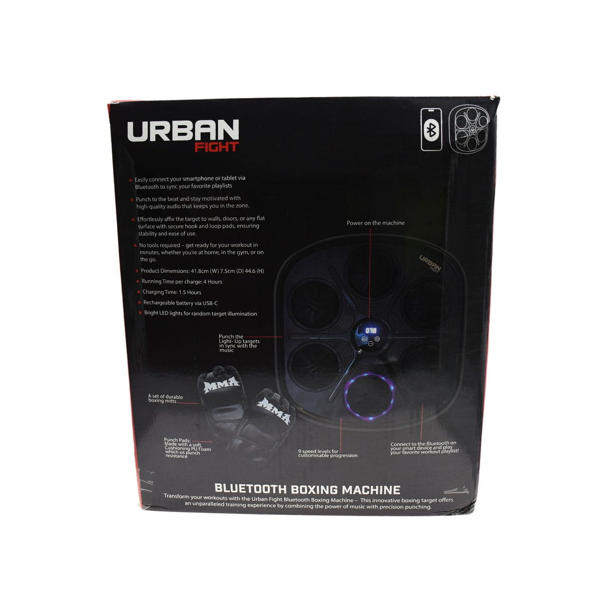 Urban Fight Bluetooth Boxing Machine Training Device | UFC00701