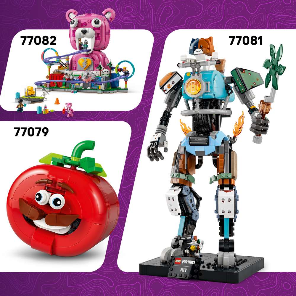LEGO Fortnite Supply Drop 77080 - shown alongside related LEGO sets sold separately. 314 pieces. Ages 10+.