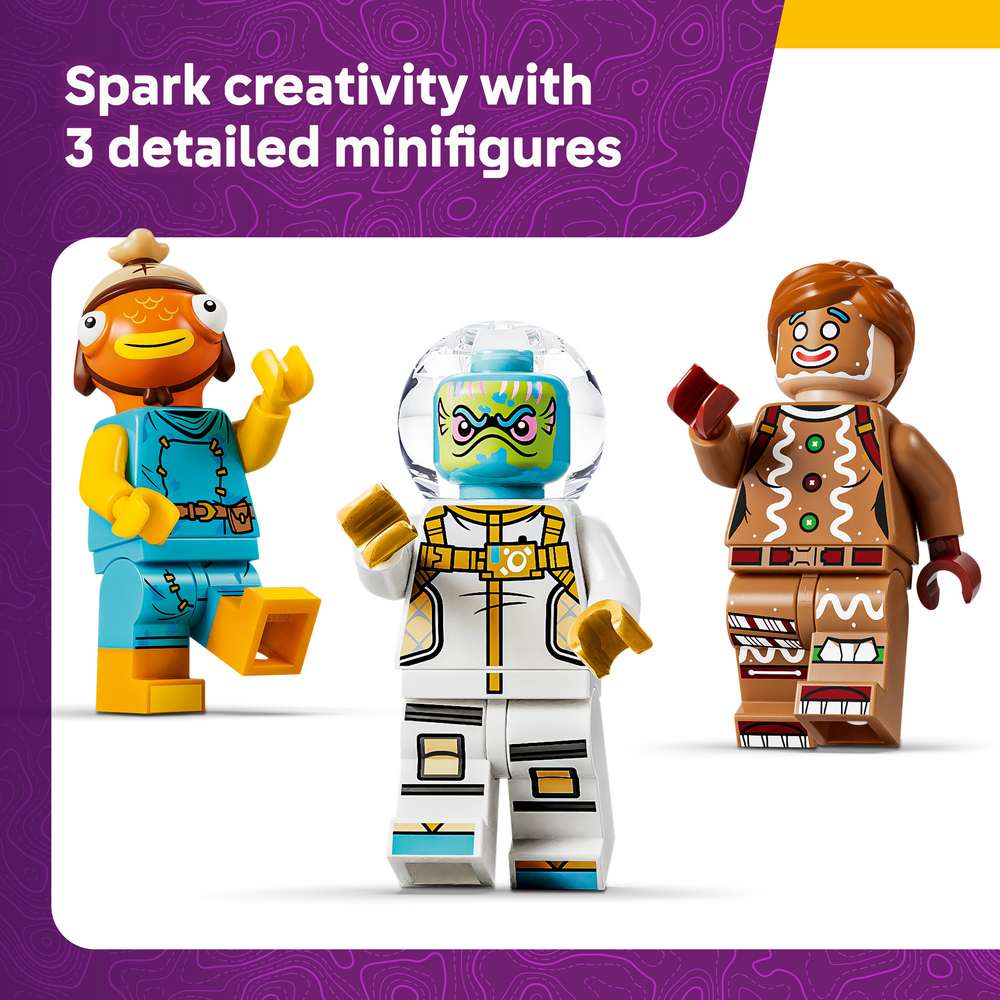 LEGO Fortnite Supply Drop 77080 - captioned product view. 314 pieces. Ages 10+.