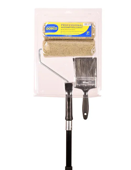 Dosco Professional Masonry Roller Kit with Extension Pole | 77096