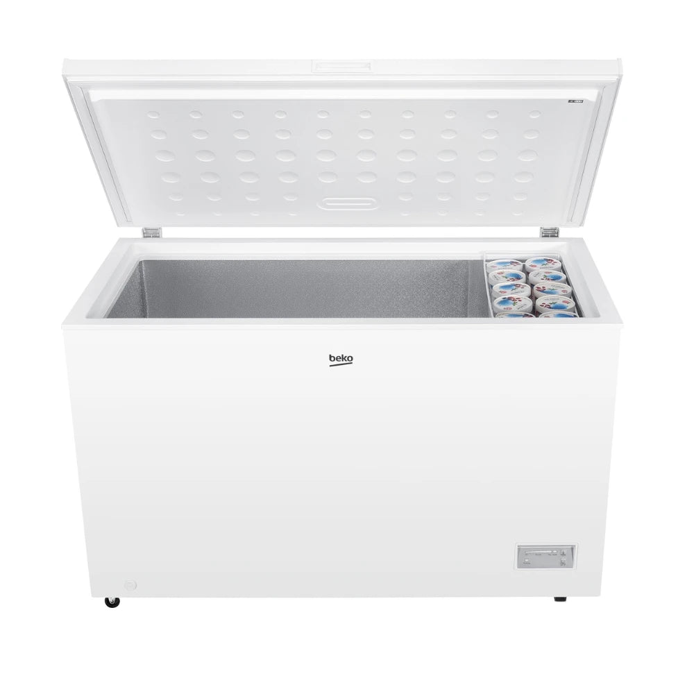 Beko 371 Litre Chest Frezzer with Freezer Guard - White | CF4371W