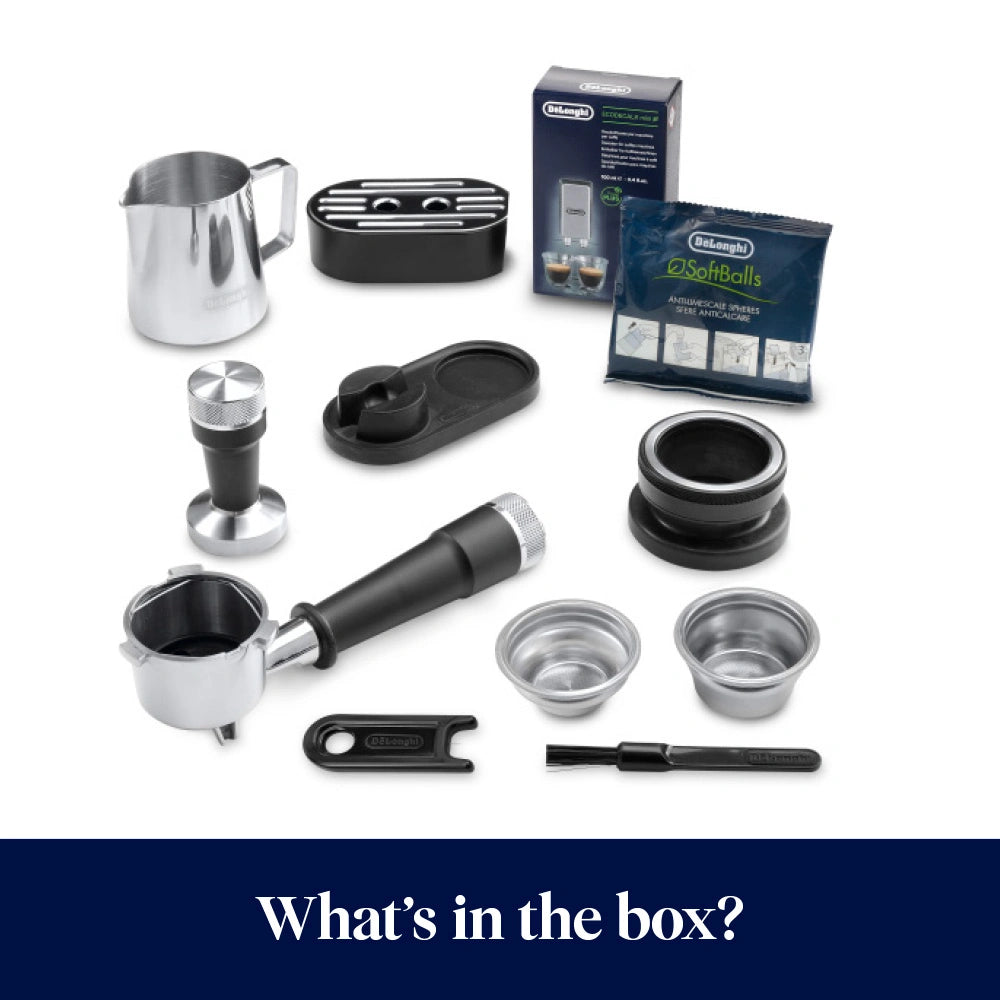 Delonghi La Specialista Arte Manual Bean to Cup Coffee Machine - Black | EC9155.MB