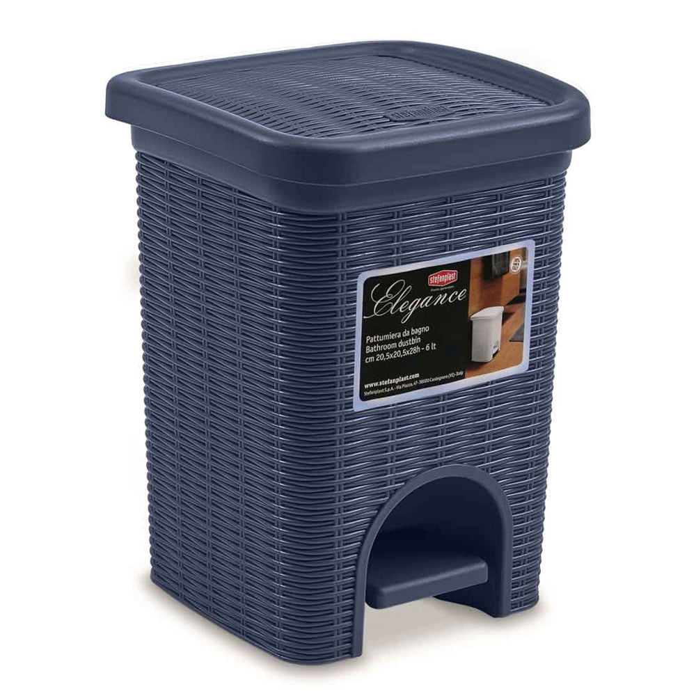 Elegance Pedal Bin 6 Litre - Navy | 55284